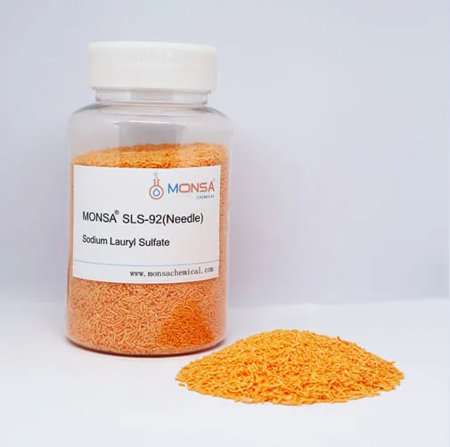 sodium lauryl sulfate needle