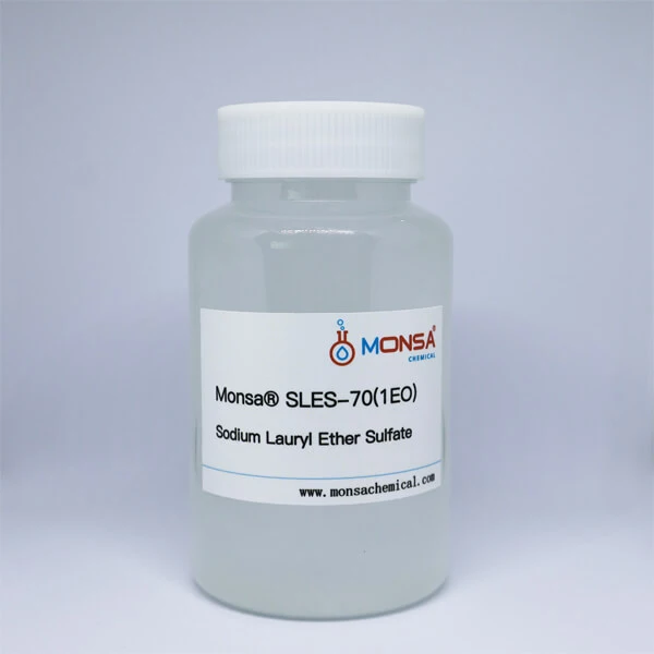 MONSA® SLES-70 (1EO) CAS No. 68891-38-3 / 68585-34-2 / 9004-82-4 / 1335-72-4 / 3088-31-1