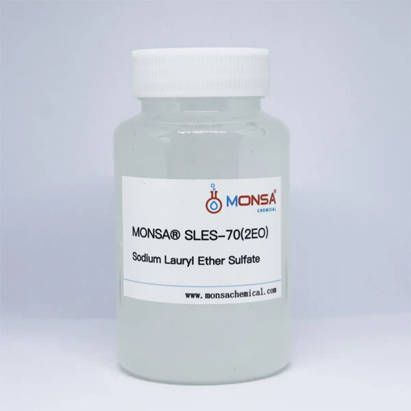 MONSA® SLES-70 (2EO) CAS No.68891-38-3 / 68585-34-2 / 9004-82-4 / 1335-72-4 / 3088-31-1