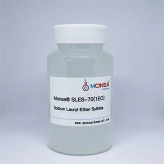 MONSA® SLES-70 (1EO) CAS No. 68891-38-3 / 68585-34-2 / 9004-82-4 / 1335-72-4 / 3088-31-1